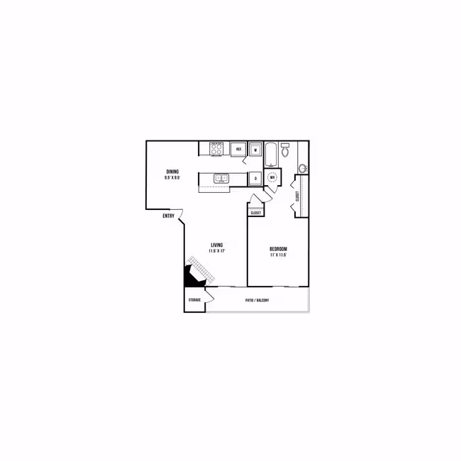 Unit 402 402 floor plan